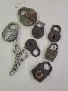 Locksport Vintage Padlocks No Keys - Picture 1 of 5