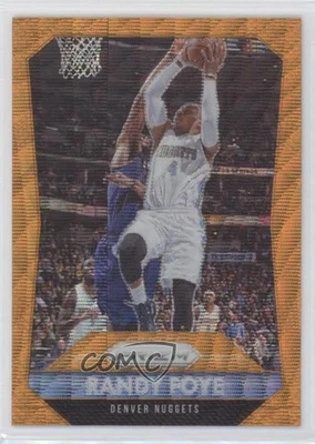 2015-16 Panini Prizm Orange Wave Prizm Randy Foye #133 - Image 1 of 2
