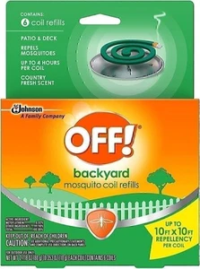 OFF! Mosquito Coil Refills, 6 CT (Pack of 2) - Picture 1 of 8