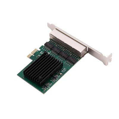 Pci-E X1 Gigabit-Netzwerkkarte Pci-Express 4-Port-Ethernet-Netzwerkkarte Rt5910 - Bild 1 von 4