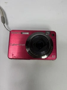 Sony Cyber-shot DSC-W100 8.1MP Digital Camera - Silver - For Parts or Repair 📸 - Picture 1 of 6