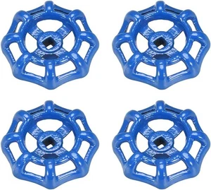Válvula de compuerta de repuesto volante metal exterior grifo manija rueda manija 4 piezas - Imagen 1 de 4