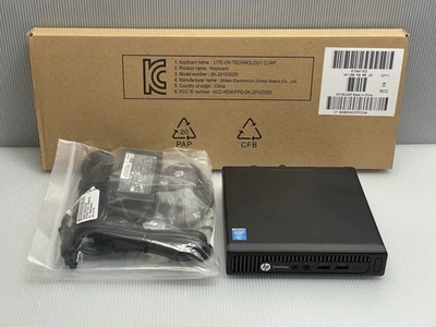 HP EliteDesk 800 G1 DM Intel Core i7-4765T 2.0GHz 4GB 500GB +PSU +KB/M - READ - Image 1 of 4