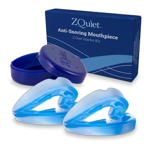 ZQuiet Anti Schnarchen Mundstück 2 Größen Starter Pack Neu Versiegelte Box USA - Bild 1 von 10