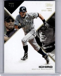 2019 Topps X Fernando Tatis Jr. - 0.23 Style & Swag Ichiro Seattle Mariners #023 - Picture 1 of 2
