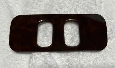 GENUINE OEM MERCEDES-BENZ W163 2000-03 ML55 AMG REAR CENTER CONSOLE BLACK WOOD - Image 1 of 4