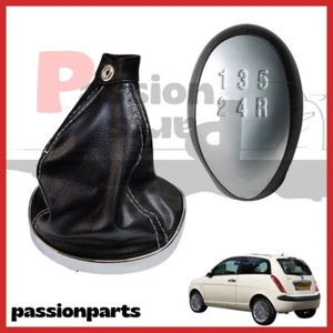 POMELLO LANCIA YPSILON DAL 2003 E CUFFIA CON GHIERA CROMATA COMPLETA - Foto 1 di 6