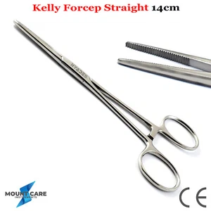 Hemostatic Surgical Kelly Locking Artery Forceps Needle Holders Hemostat Pliers - Picture 1 of 3