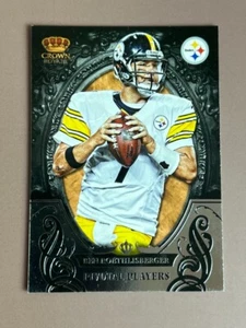 2012 Panini Crown Royale #4 Ben Roethlisberger Pivotal Players Steelers - Picture 1 of 2