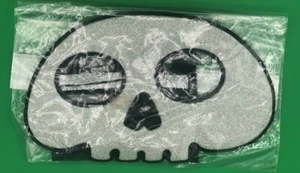 Glitter Cloth Halloween Skeleton Maskerade Mask - Picture 1 of 3