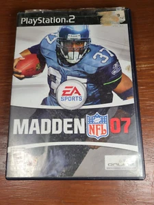 Madden NFL 07 (PS2 PlayStation 2, 2006) Complete w/ Manual CIB Black Label - Picture 1 of 3