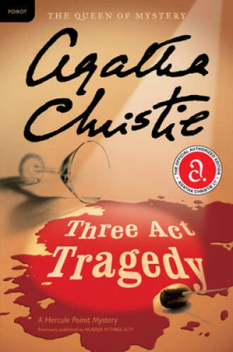 Three Act Tragedy: A Hercule Poirot Mystery (Hercule Poiro - VERY GOOD Foto 1 de 1