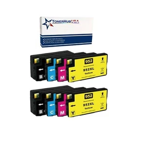 8-pak atramentu 952XL do HP Officejet Pro 7740 8210 8216 8218 8710 8714 8715 8716 - Zdjęcie 1 z 1
