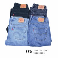 kids loose fit jeans