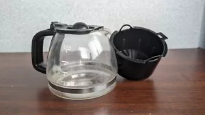 Walmart Marke Glas Kaffeekanne 5 Tassen Karaffe und Filter Halter Tasse Modell 511400 - Bild 1 von 23