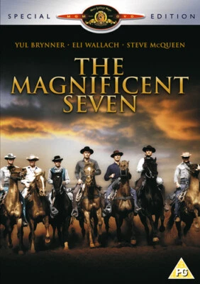 The Magnificent Seven DVD (2001) Yul Brynner, Sturges (DIR) cert PG Great Value - Image 1 of 2