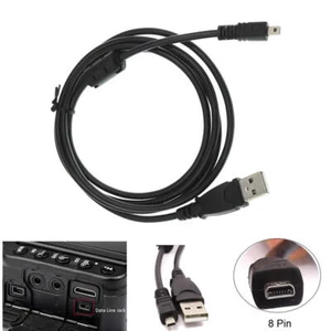 USB Type-A male to MINI-A 8 PIN male UC-E6 Data lead cord Cable for Nikon Camera - Picture 1 of 8