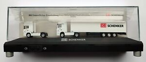 Mercedes Actros Sattelzug & Scania Zugmaschine DB Set Herpa 1:120 mit Soundmodul