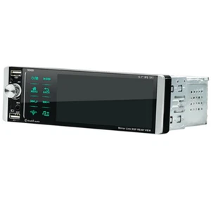 Stereo Autoradio Bluetooth Single DIN Touchscreen für Apple Carplay BT/FM/AUX - Bild 1 von 12