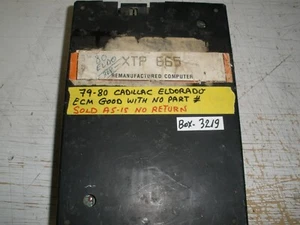 79-80 ELDORADO ECM ( W/ NO PART NUMBER CORE *NON-WORKING* (( BOX-3219 )) - Bild 1 von 3