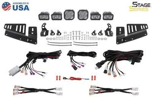 Diode Dynamics White Pro Fog Pocket Kit For 2021-23 Ford Bronco w/ Steel Bumper - Picture 1 of 8