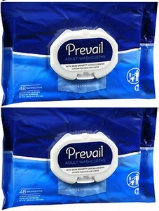 PREVAIL Salviette per Adulti 8 x 12 Pollici 48 ct Softpack (Confezione da 2) - Foto 1 di 1
