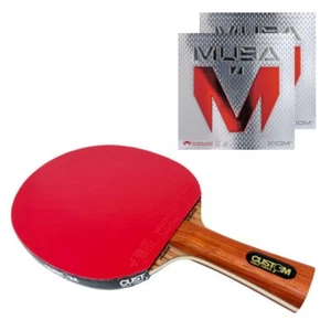 Maßgeschneiderter Tisch Tennis Premium Palisander Carbon + Xiom Musa Tisch Tennisschläger UK - Bild 1 von 7