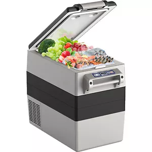 VEVOR Frigo Congelatore Portatile Auto Camper Compressore ca. 52L Doppia Zona - Foto 1 di 12