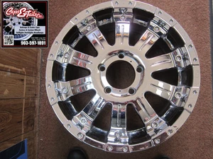 Ultra Mammoth 228 Wheel for TOYOTA TUNDRA SEQUOIA CHROME 20" USED A89-9850 - Picture 1 of 12