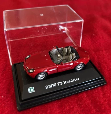 Modellino "Hongwell" auto BMW Z8 Rodster, scala 1:43, colore rosso - Immagine 1 di 2