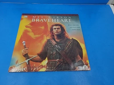 Braveheart Laserdisc, Widescreen Edition, THX, Mel Gibson Best Picture Oscar LD - Image 1 of 4