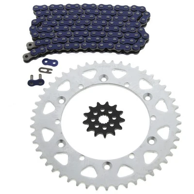 1987 Yamaha YZ125 125 Blue Chain And Sprocket 13/50 112L - Image 1 of 4