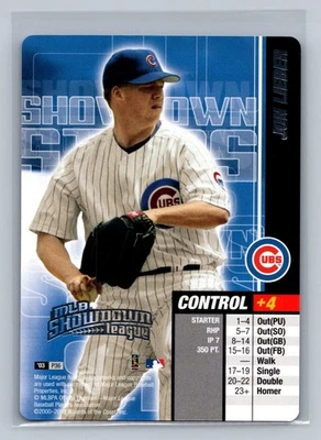 2003 MLB Showdown Jon Lieber Showdown League #P36 Promo! Cubs - Image 1 of 2
