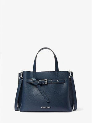 Michael Kors Emilia Small Pebbled Leather Satchel Bag - Image 1 of 4