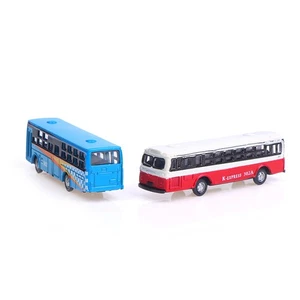 Modelo de autobús miniatura de metal 1:150 para jardín/ferrocarril/ferrocarril/diseño de tren/juguete - Imagen 1 de 12