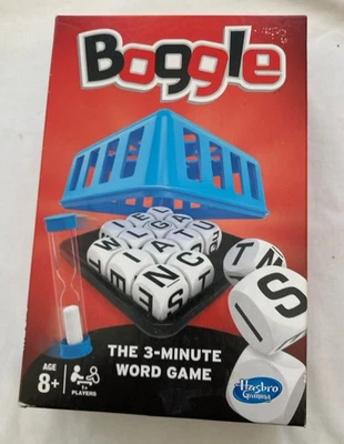 BOGGLE The 3-Minute Word Game By Hasbro 2014 8yrs+ Complete - Image 1 of 4