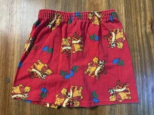 Vintage Winnie Puuh und Tigger rote Shorts Größe 4T - Bild 1 von 8
