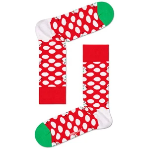 Happy Socks Calze Crew da Donna - Pupazzo di Neve a Punti Grandi (UK 4-7 | EU 36-40) - Foto 1 di 1