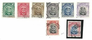 1904-29 SOUTHERN RHODESIA - SG n. 9 10d.+ low values USED - Bild 1 von 1