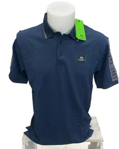 La Martina Buenos Aires Men's Polo Shirt Size S Navy with Logo LM1 - Picture 1 of 11