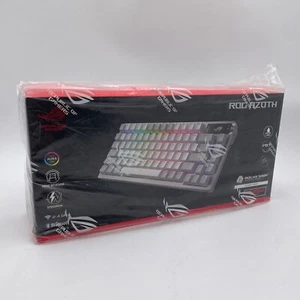 ASUS ROG Azoth 75% Wireless DIY Custom Gaming Keyboard White - Picture 1 of 3