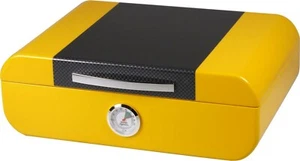 MARKEN HUMIDOR FÜR 25 ZIGARREN - BEFEUCHTER HYGROMETER ZIGARRENABSCHNEIDER - Bild 1 von 5