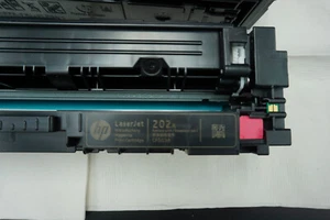 LOT / SET OF 4 Genuine OEM HP LaserJet 202A EMPTY Toner Cartridge - Picture 1 of 8