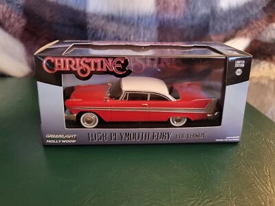 GREENLIGHT 86575 1:43 1958 PLYMOUTH FURY EVIL VERSION "CHRISTINE" - Image 1 of 4