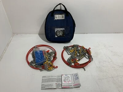 Kit de cadena de nieve Polar Automotive 9 mm con bolsa Porsche Mercedes Audi  Foto 1 de 4