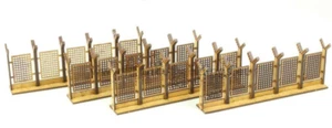 Diorama Spannweiten Zaun Laser Cut Kit Holz Maßstab 1:56 detailliert & realistisch - Bild 1 von 2