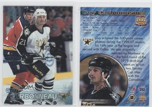 1997-98 Pacific Crown Collection Ice Blue Guy Carbonneau #292 HOF