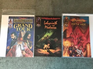 AD&D: 3 Limited Edition Comics - FR / DL / Labyrinth NM Condition TSR AD&D D&D - Picture 1 of 1