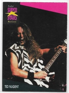 Ted Nugent #212 Pro Set Super Stars 1991 Musicards MP - Bild 1 von 1
