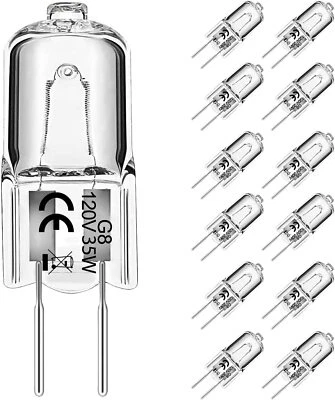 12Pack G8 Base JCD Type Light Bulb 35W 120V 35 WATT - Image 1 of 3